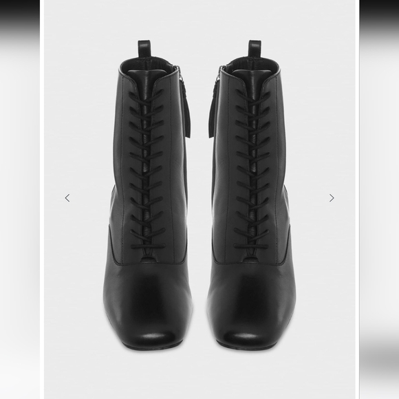 Hobbs Imogen Lace Ankle Boot on Black Sizes available/ New with box - Picture 6 of 9